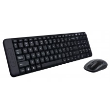 Keyboard USB Logitech Cordless Desktop MK220